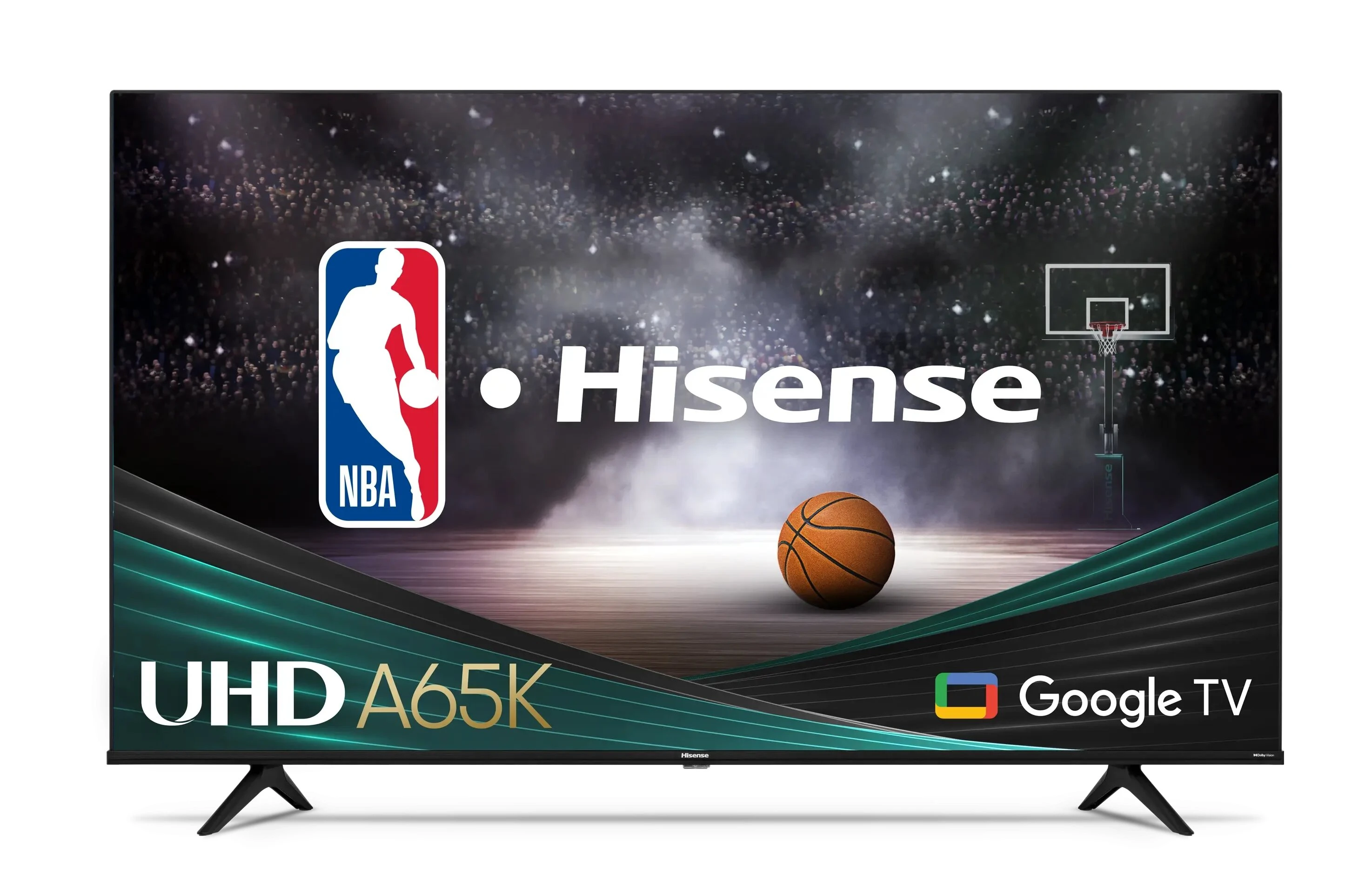 Hisense 43” Class A6 Series 4K UHD Smart Google TV (43A65k)