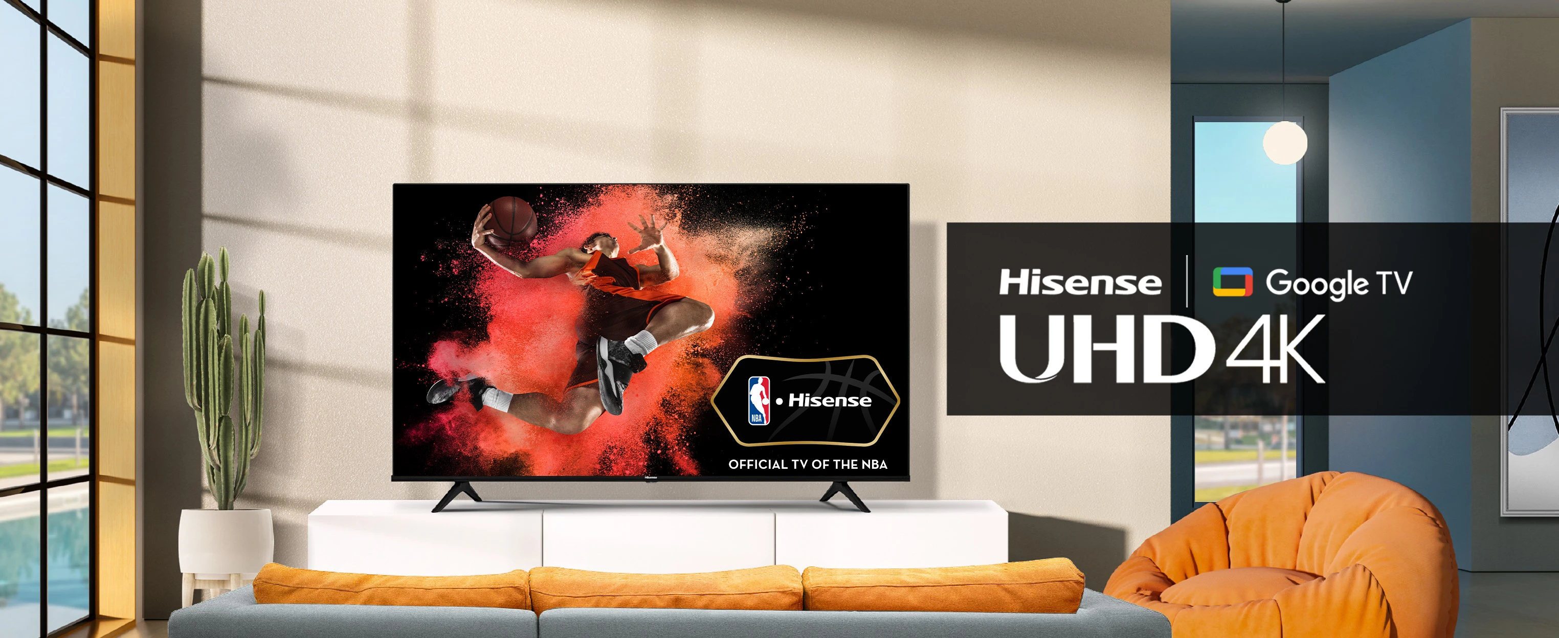 Hisense 43 A45H FHD Smart Android TV with Chromecast and 4-Years Coverage