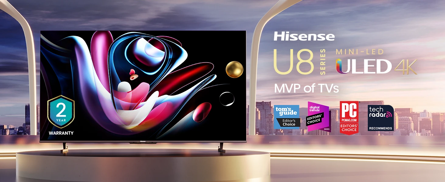 Hisense 85 UX Series Mini-LED ULED Google TV (85UX)